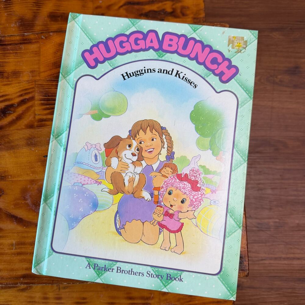 Vintage 1985 Hugga Bunch Huggins And Kisses Hardcover Book